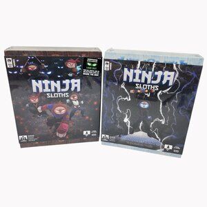Ninja Sloths Base Game and Sorcerers Expansion Pack Strategy Card Game New Box